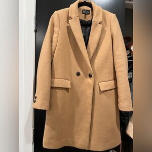 Zara TRF Single Breasted Wool Coat